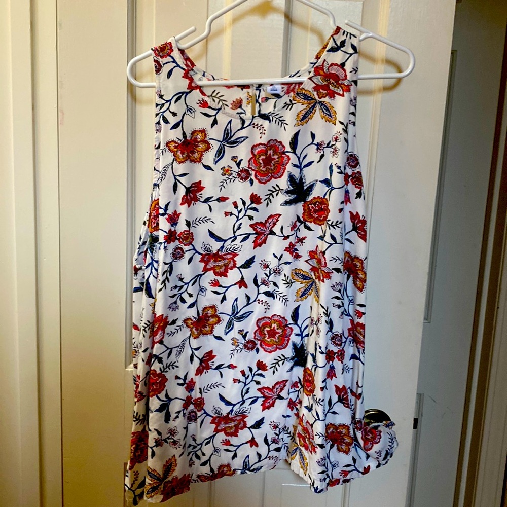 Floral Old Navy XXL tank